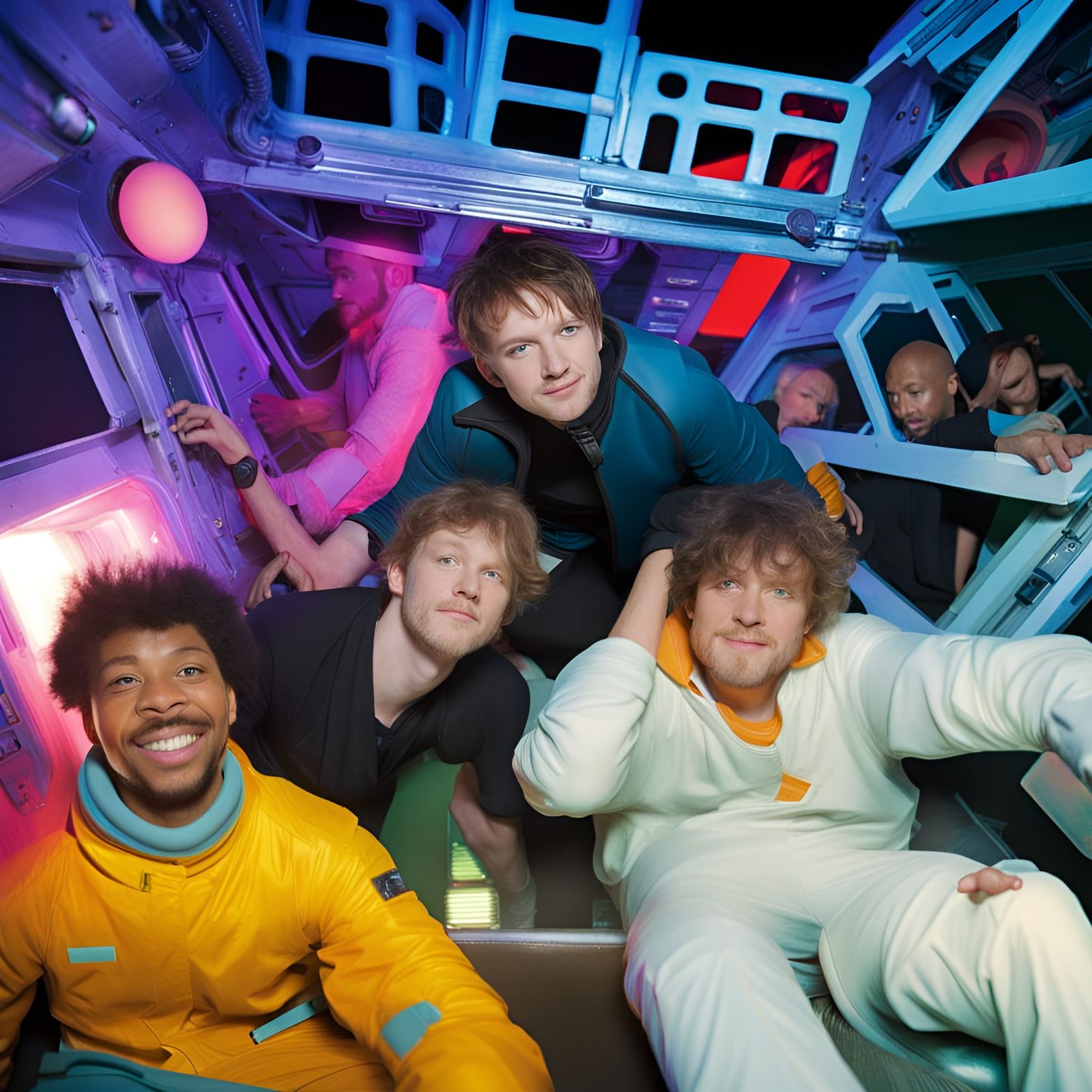 Galactic Scrap Workers After-Party: Futuristic Space Renaiss...