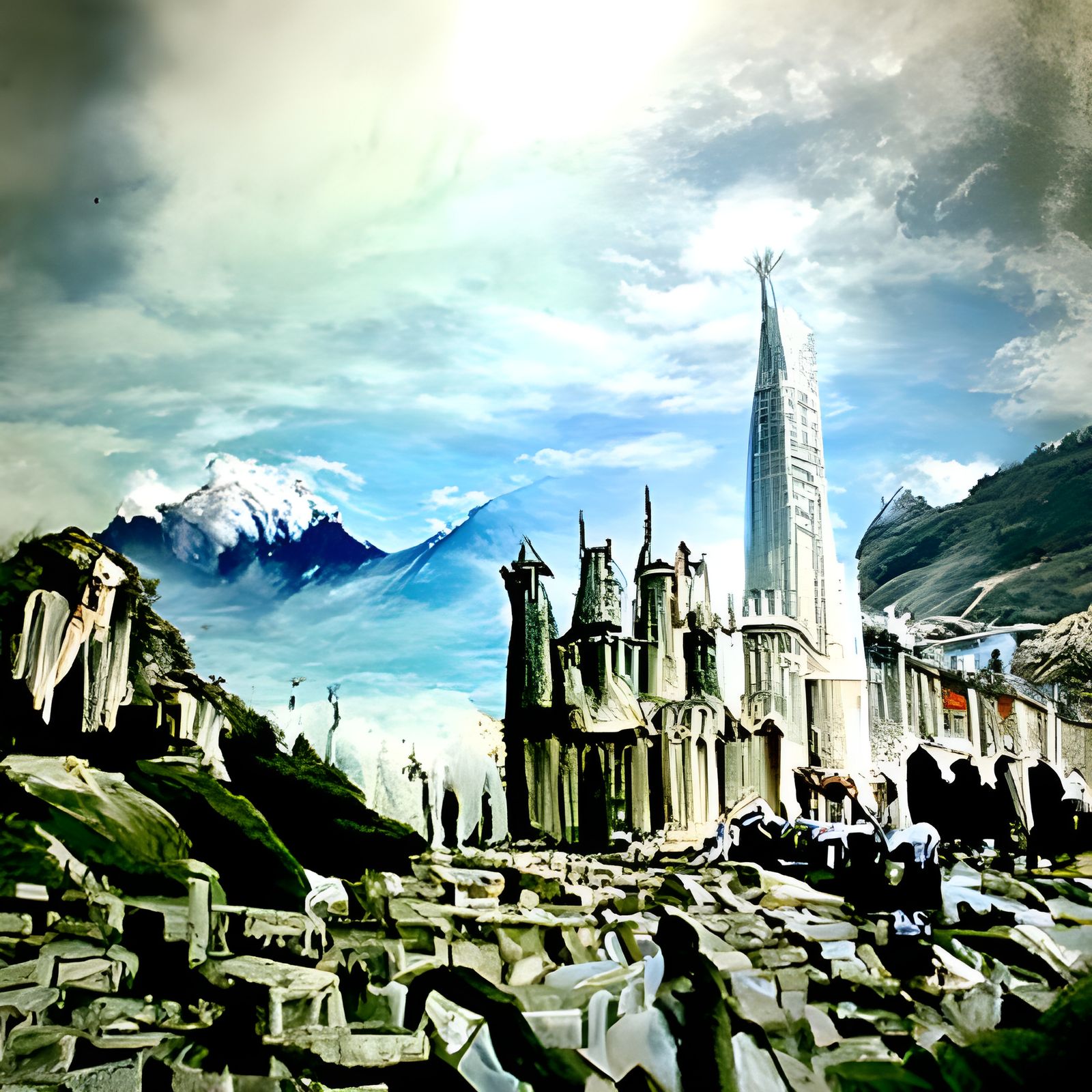 Minas Tirith: The White City of Gondor