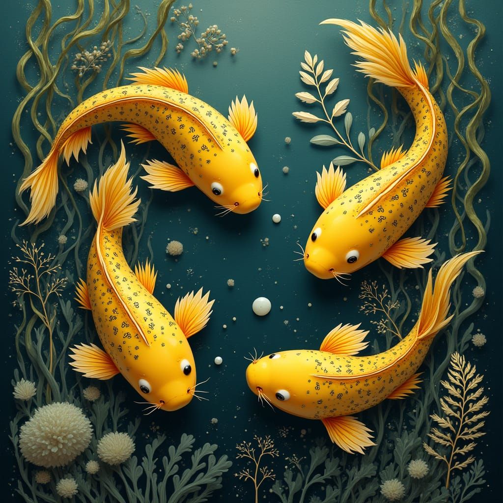 Golden Axolotls
