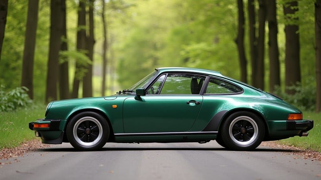 1985 Porsche 911 Carrera 3.2: Hyperrealistic Render