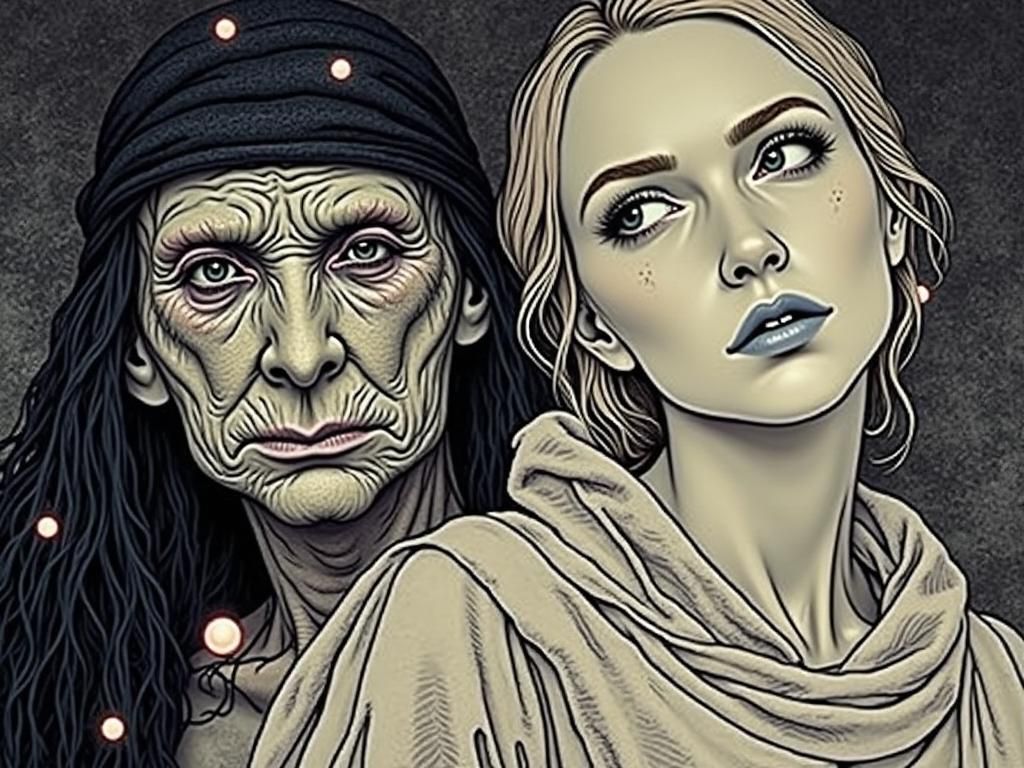 Rhea of the Cöos and Susan Delgado