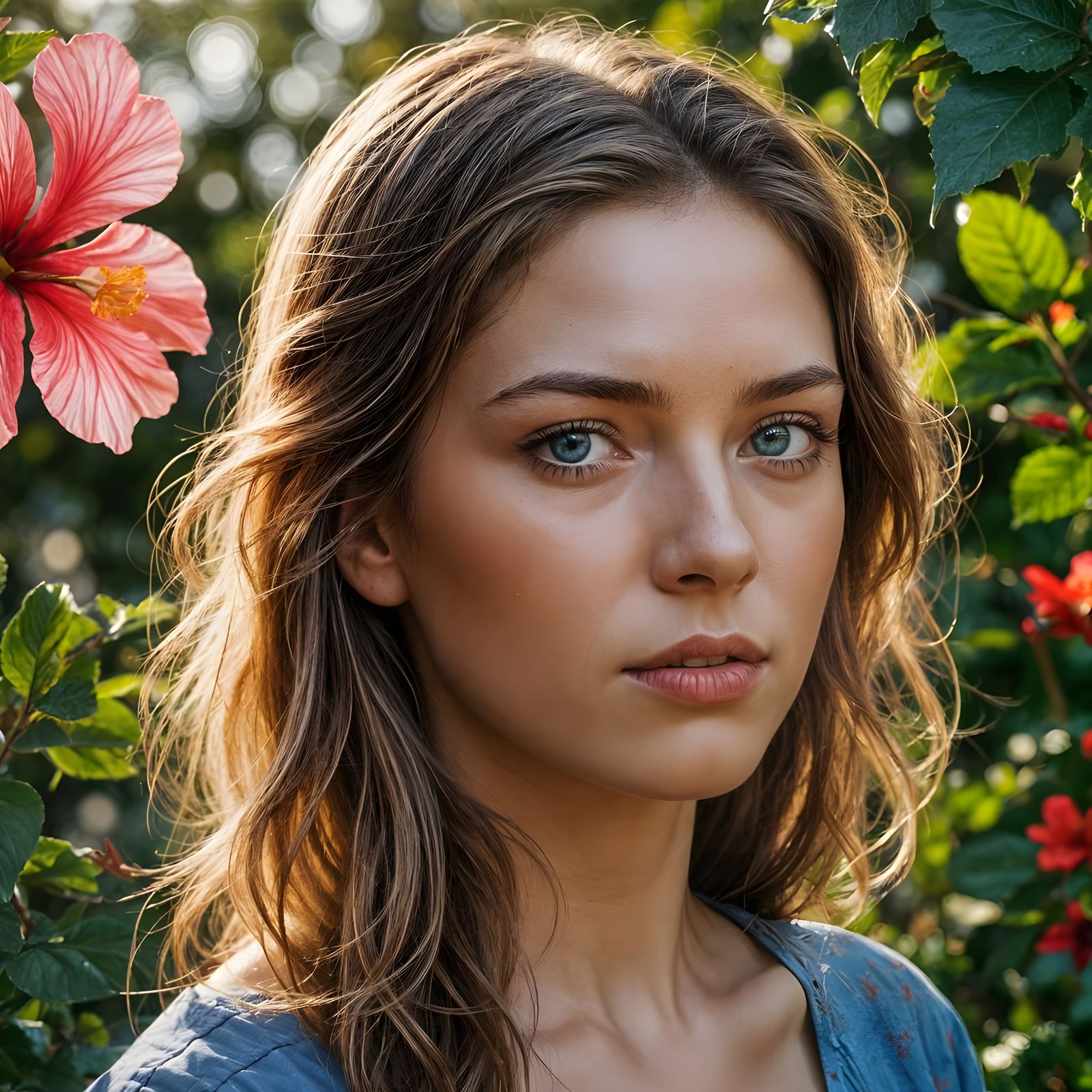 A Melancholic Beauty in Vibrant Bloom