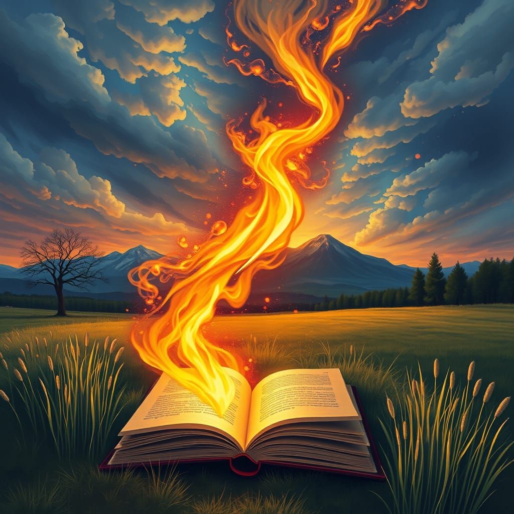 Surreal, Moody Portrait of a Woman as a Cyberpunk Goddess