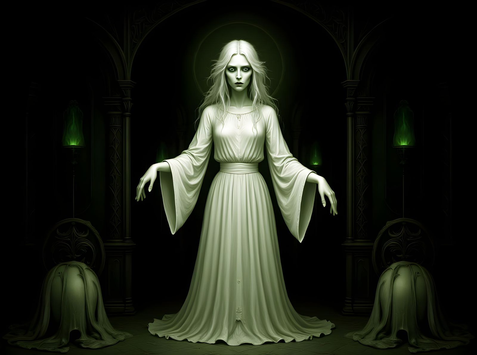 Slavic Mythology Spirit Likhoradka Causing Sickness