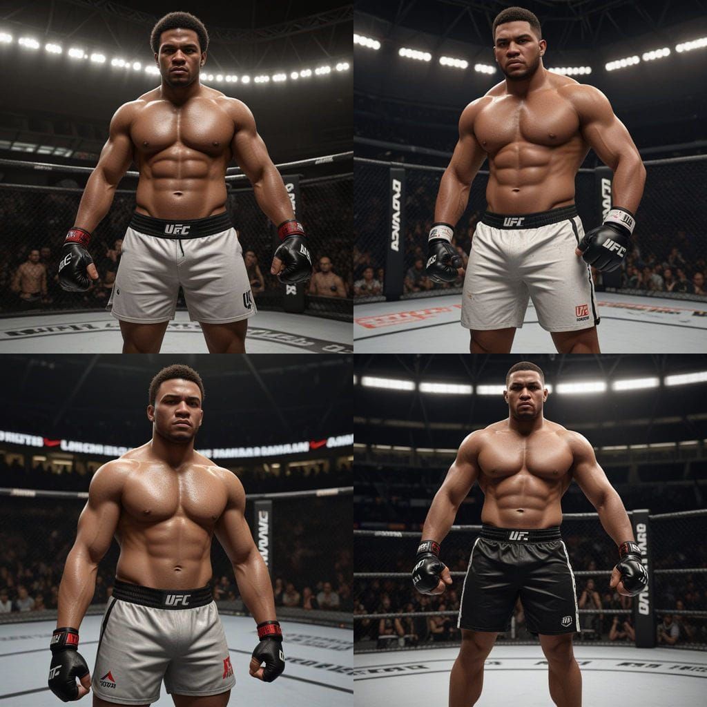 Panamanian UFC Fighter in Intense Octagon Battle