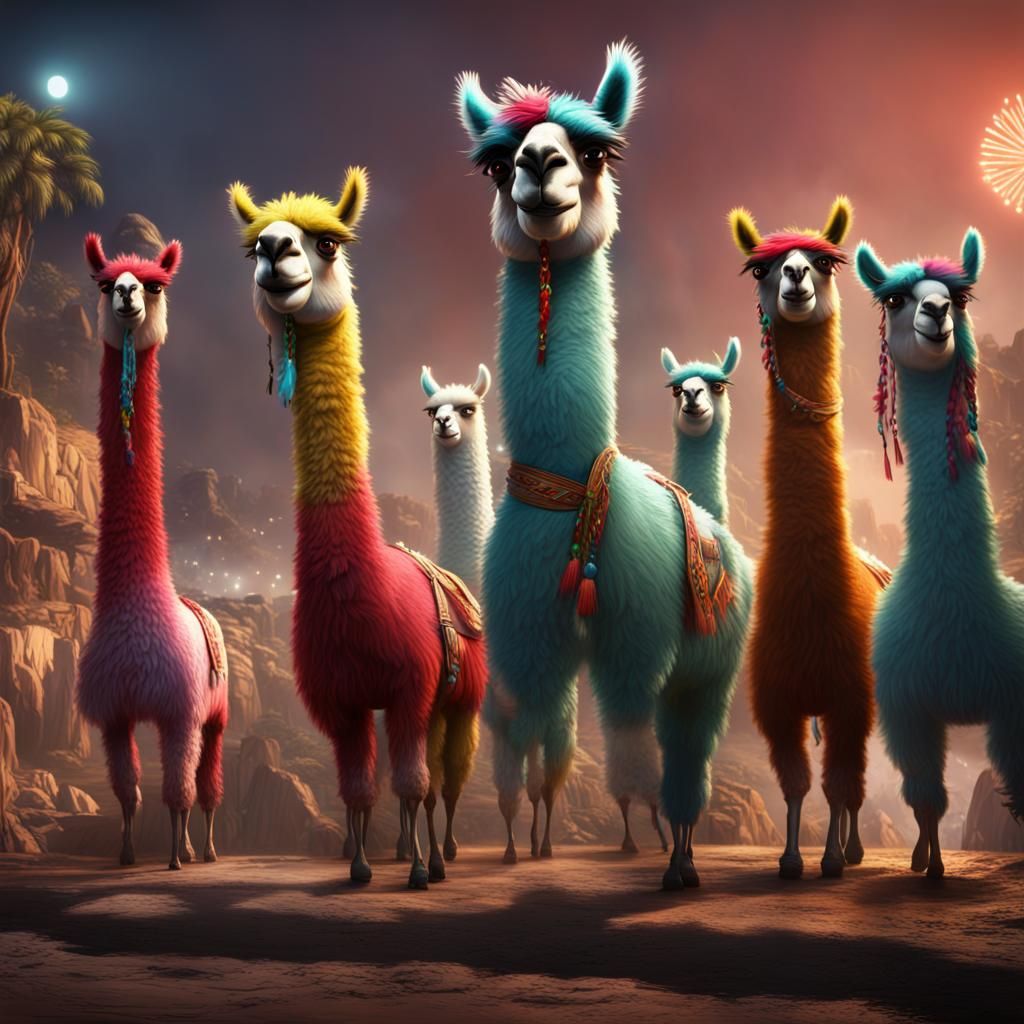 Angry AI Llamas Air Grievances in Rio