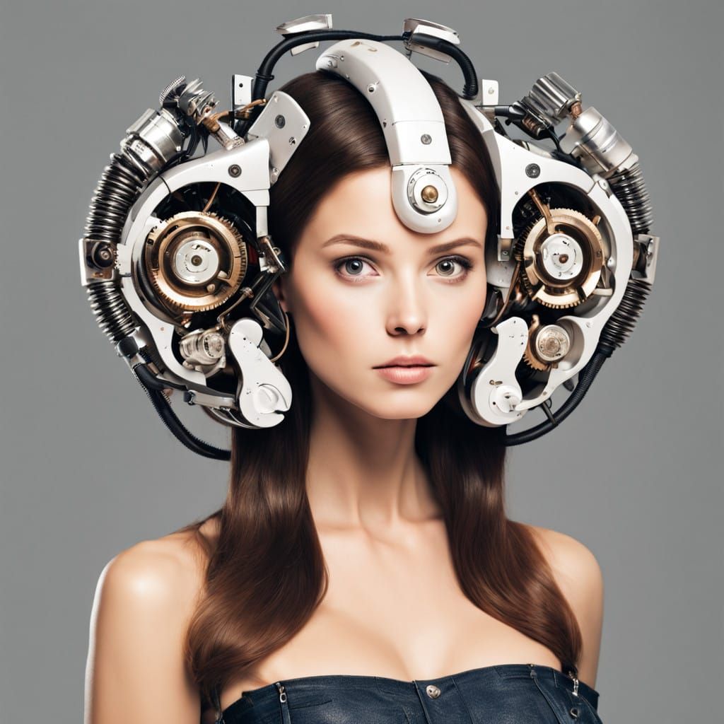 Digital Art in a Cyberpunk Aesthetic