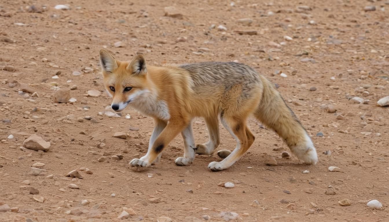 Desert Fox in the Sahara: A Small Canid