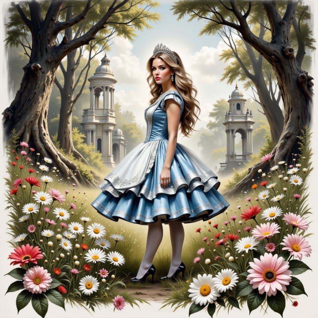 <lora:Chaotic order:1.0>, 
Alice in Wonderland