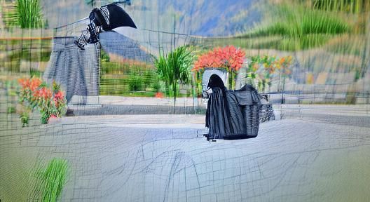 Hyperrealistic Lady Grim Reaper Portrait