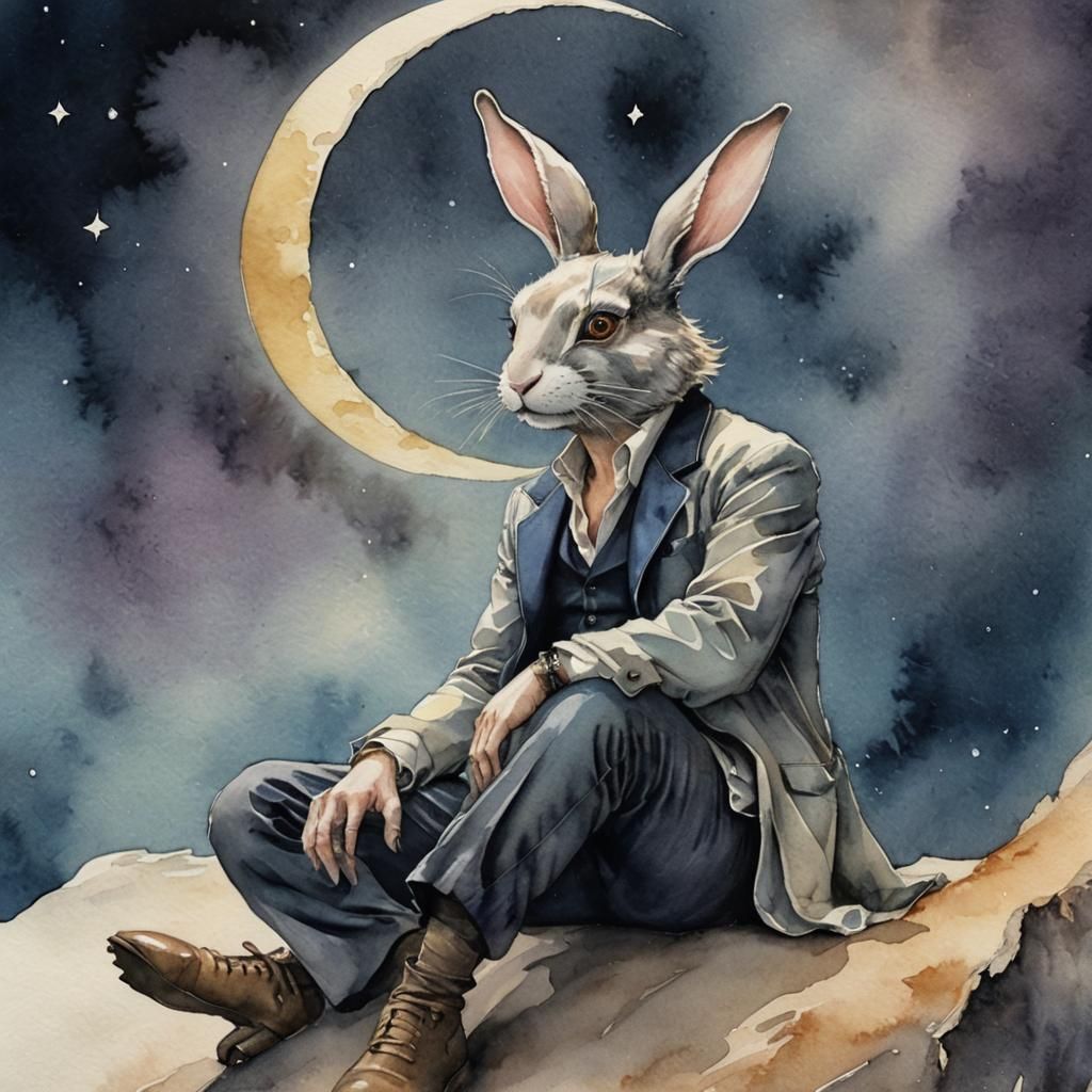 CRESCENT MOON BUNNY 7