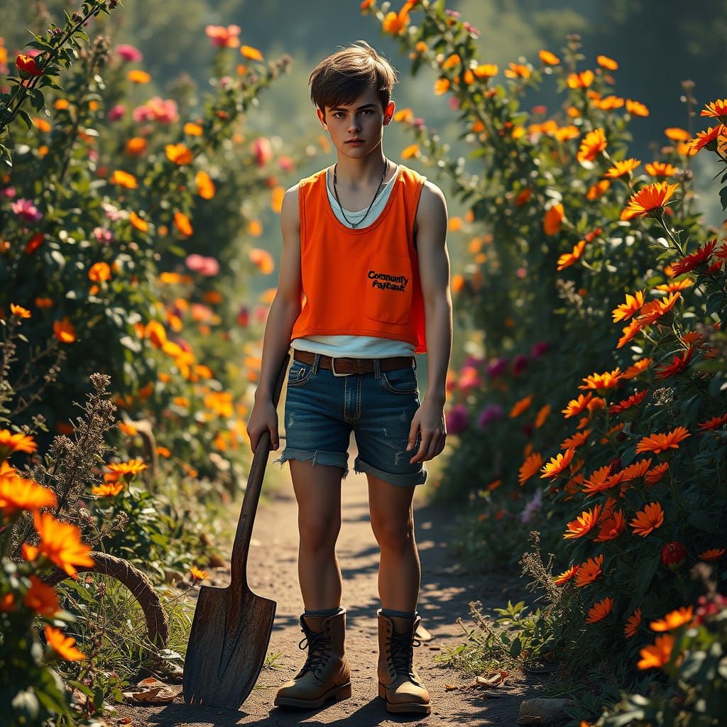 Rebel in the Garden: A Youthful Outcast in Community Payback