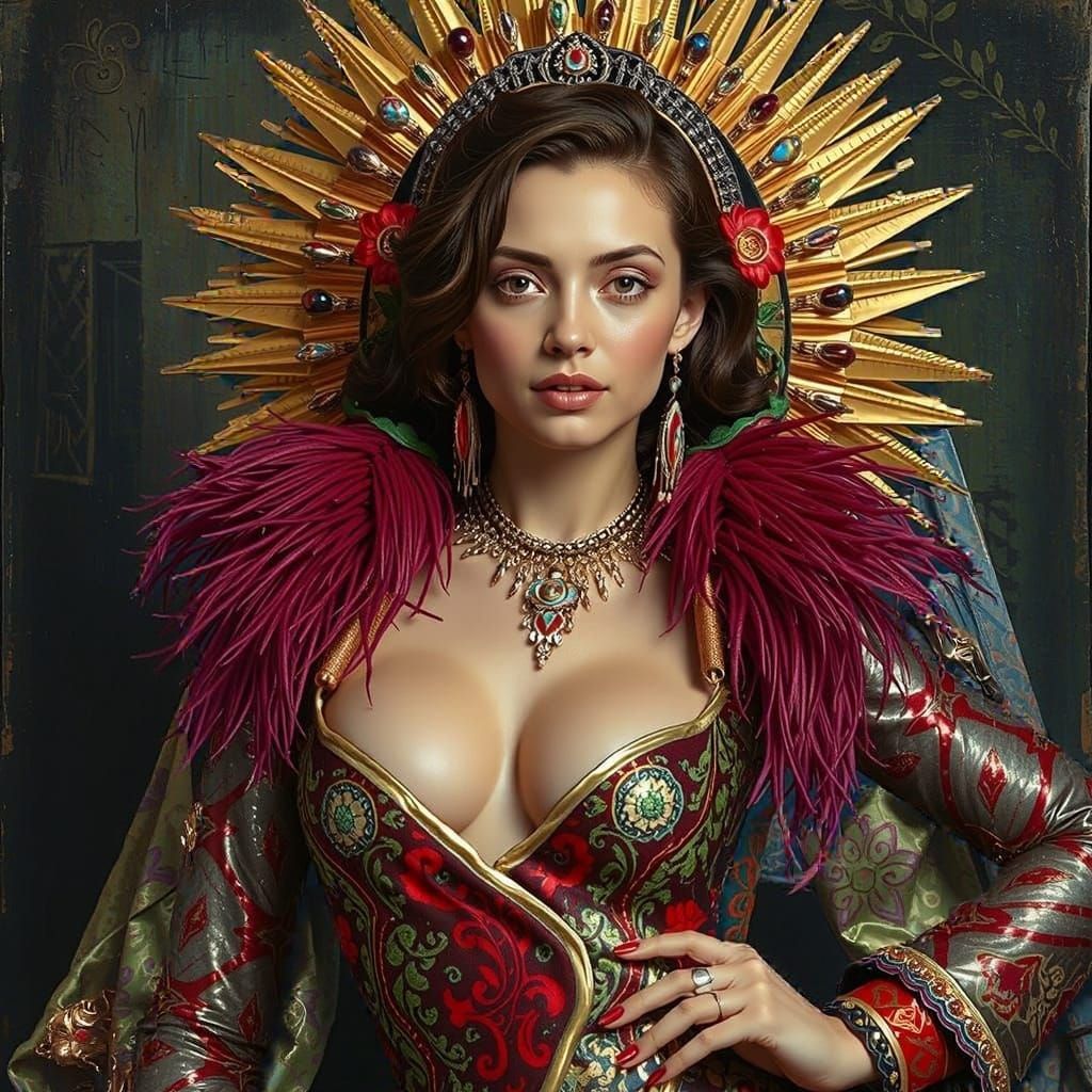 Surreal Landscape Inspired by a Renaissance Master