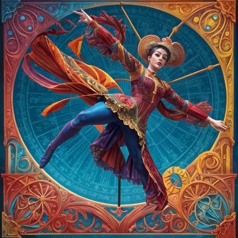 Dynamic Circus Performance in Sharp Focus