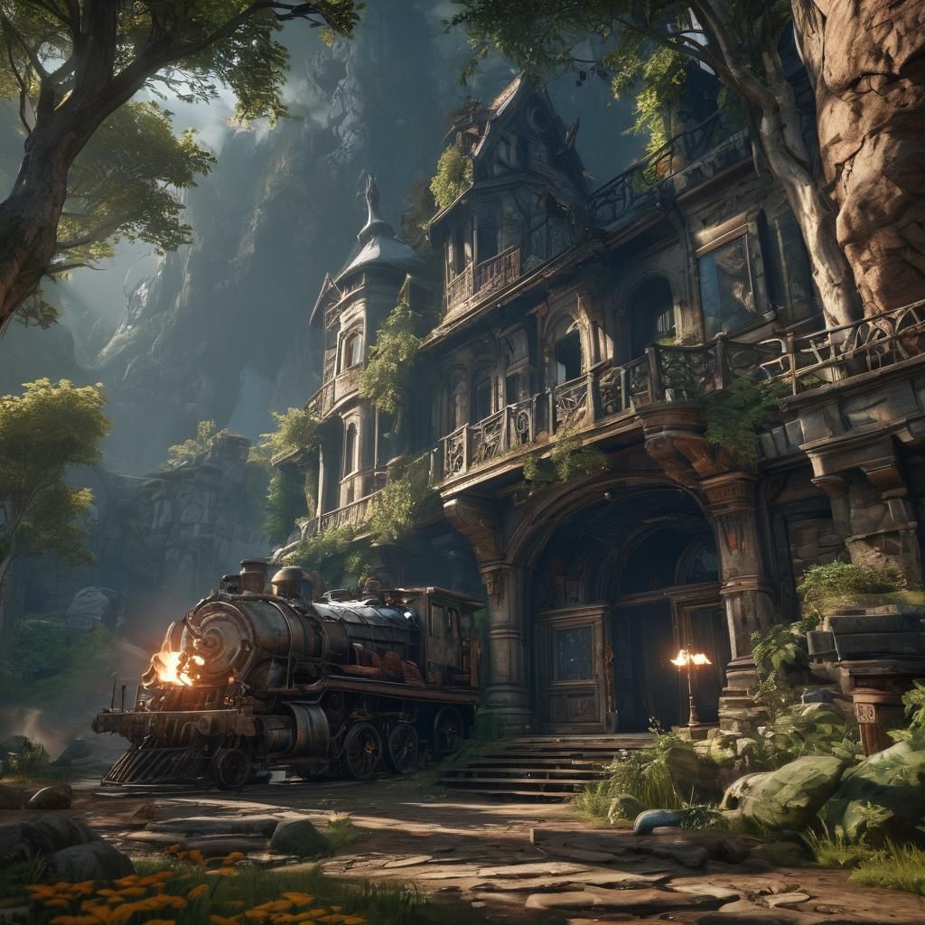 Epic 3D Videogame Graphics in 8K Resolution