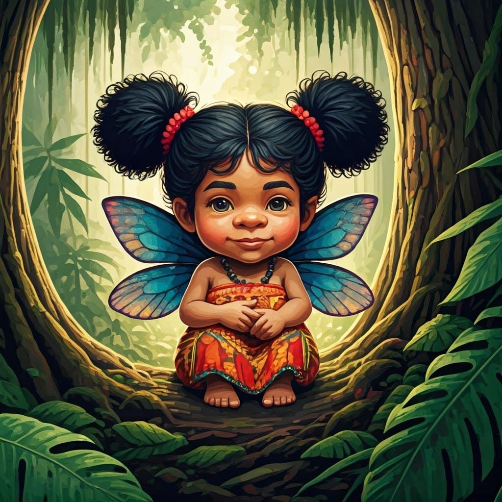 A Veli is a gnome like fairy from Fiji.