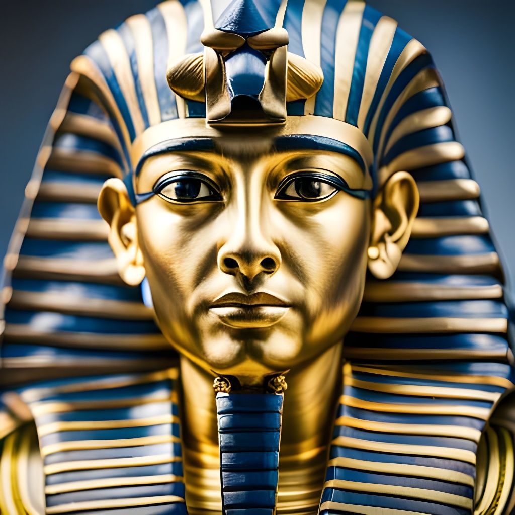 King Tut Portrait in Natural Lighting