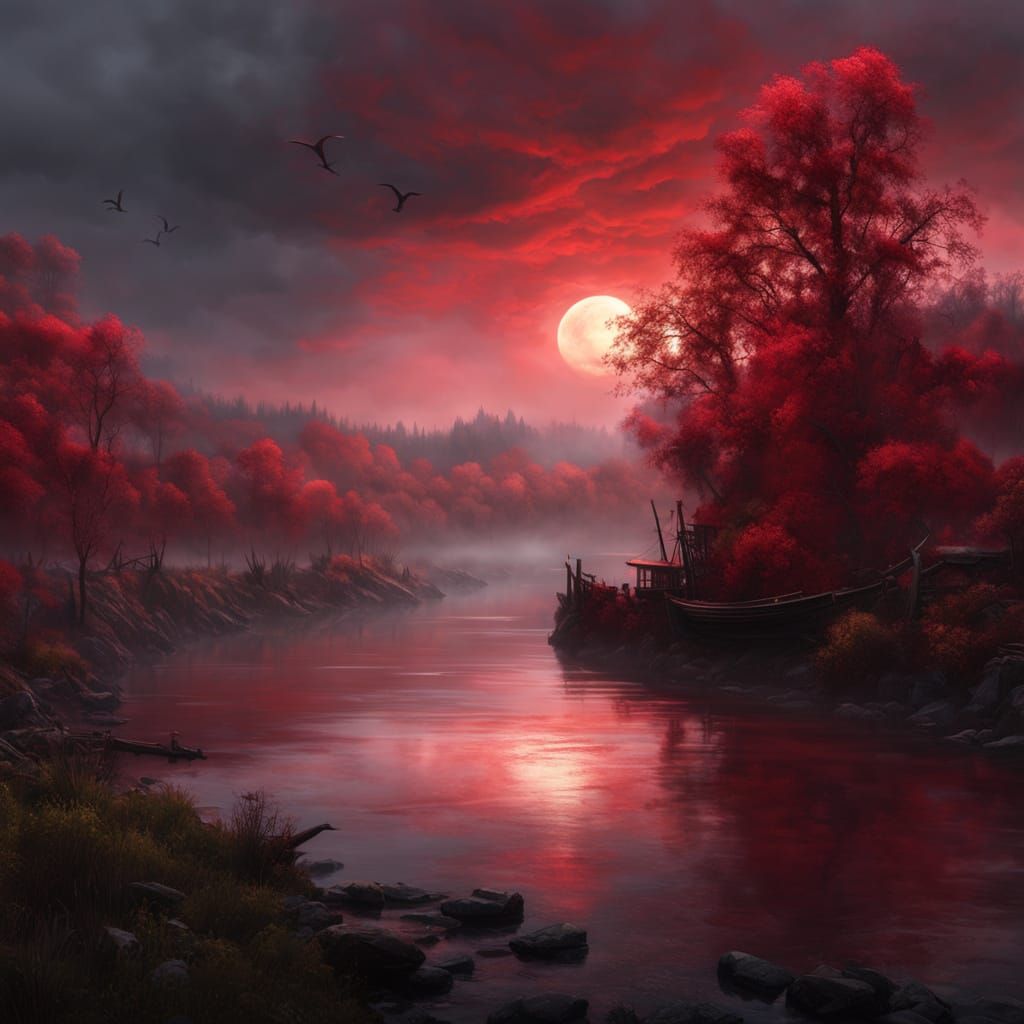 Evening by the river