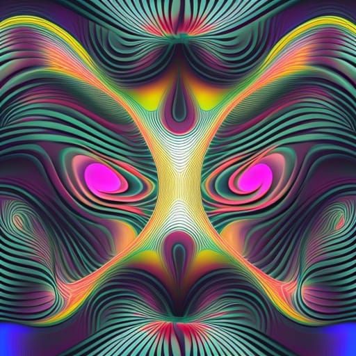 Abstract Fractal Art: Happiness as Sound