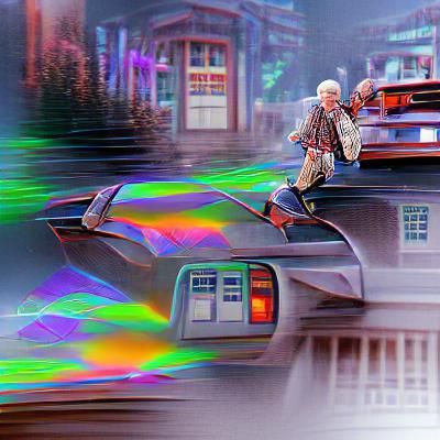 DeLorean Time Travel Adventure