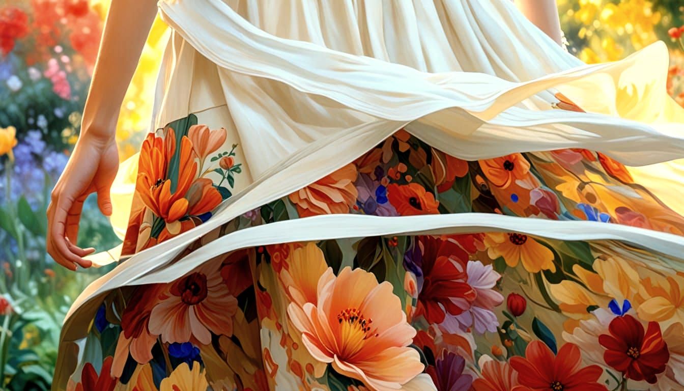 Psychedelic Peace: A Vibrant Oil Painting