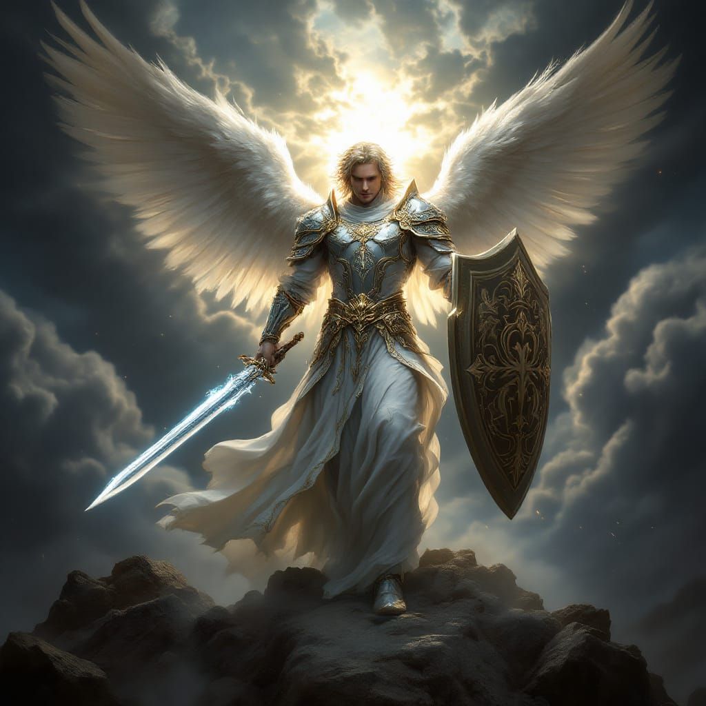 "I may lead the charge but it is God's vengeance that follow...