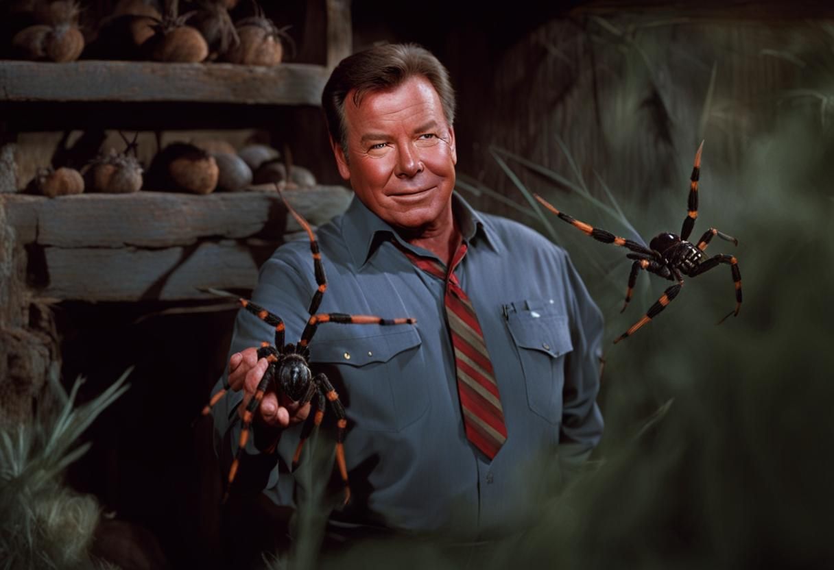 Giant Tarantulas Attack Desert Sheriff