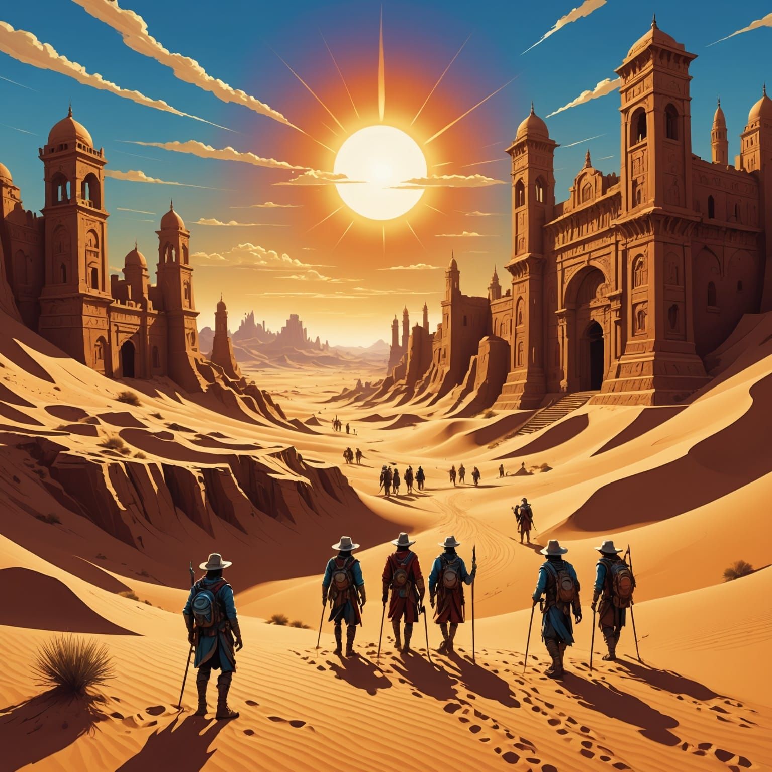 Lost Desert City Unveiled in Epic Style