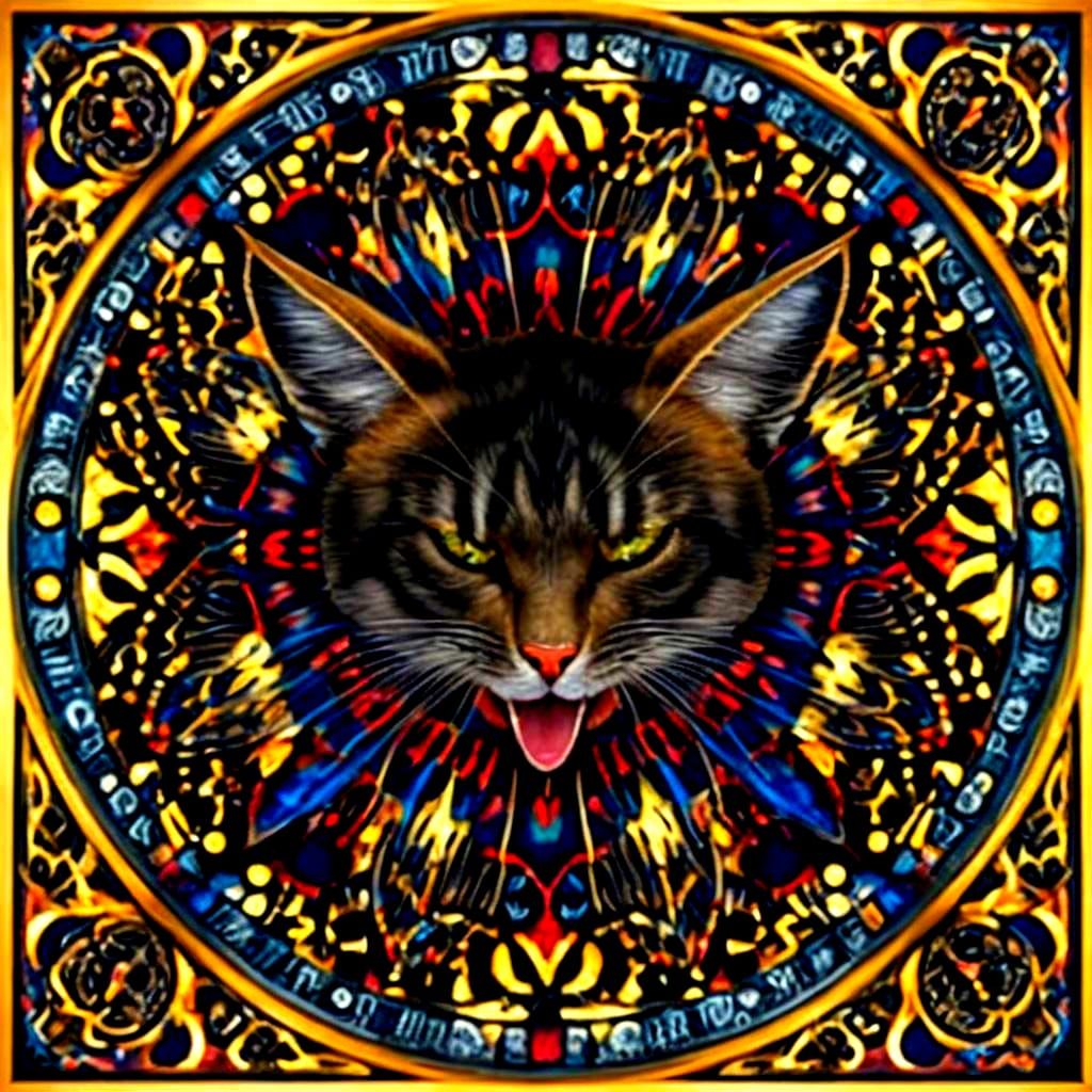 Intricate Machinery Under Dark Sky with Bright Stars