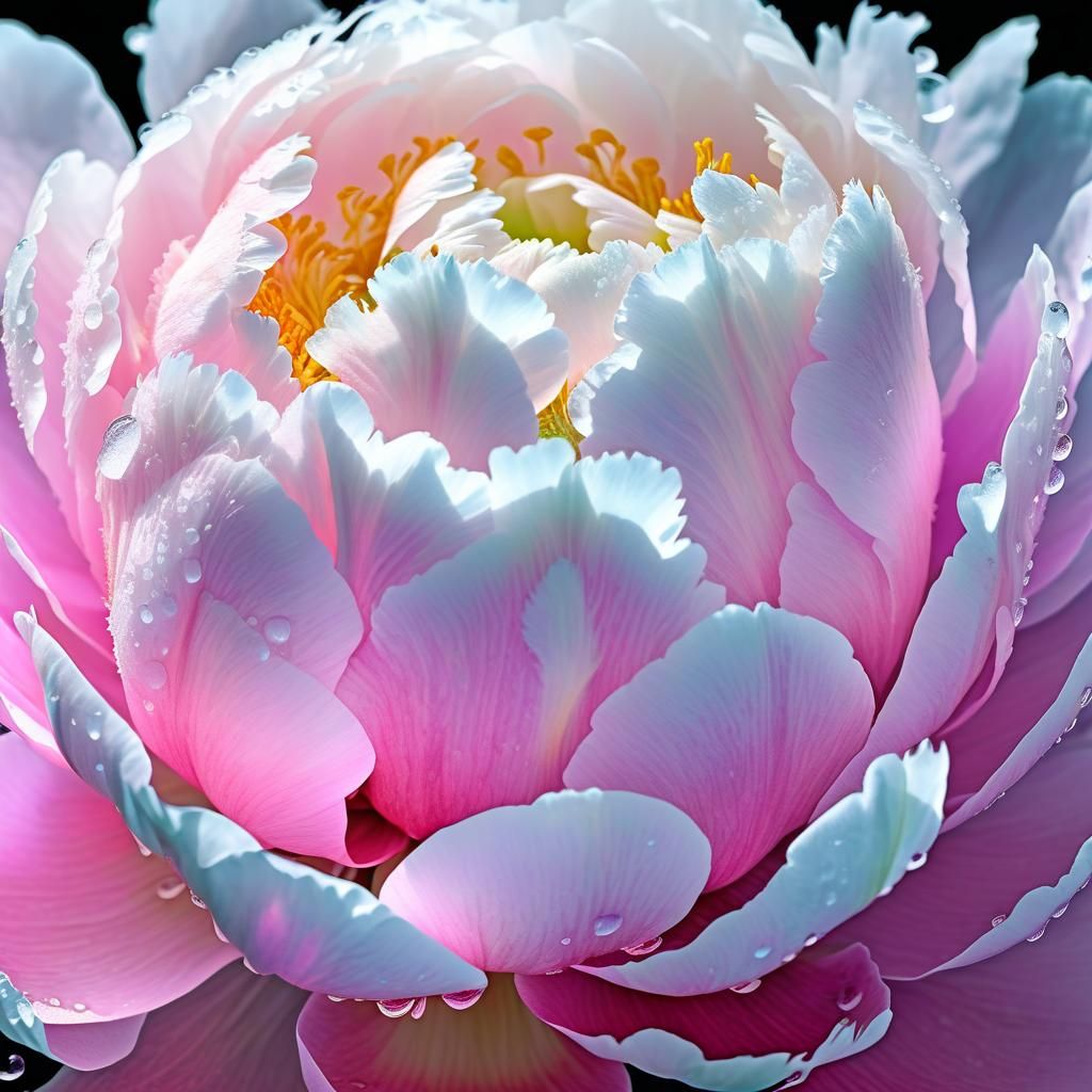 A peony flower