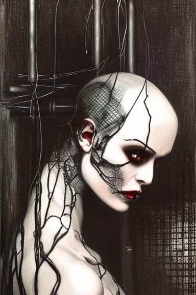 Gigeresque cenobite girl 2