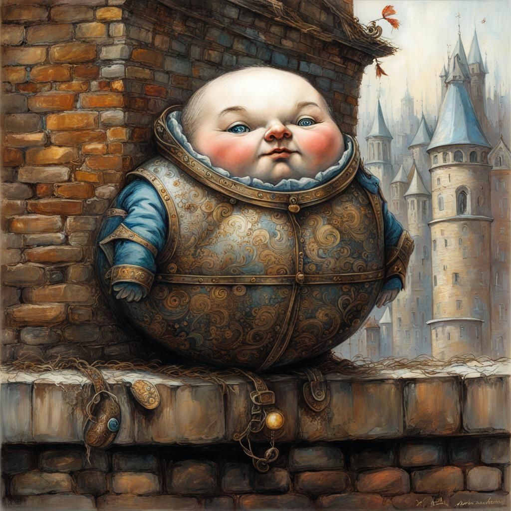 "Humpty Dumpty sat on a wall,
Humpty Dumpty had a great fall.
All the King’s horses and all the King’s men,
Couldn’t put...
