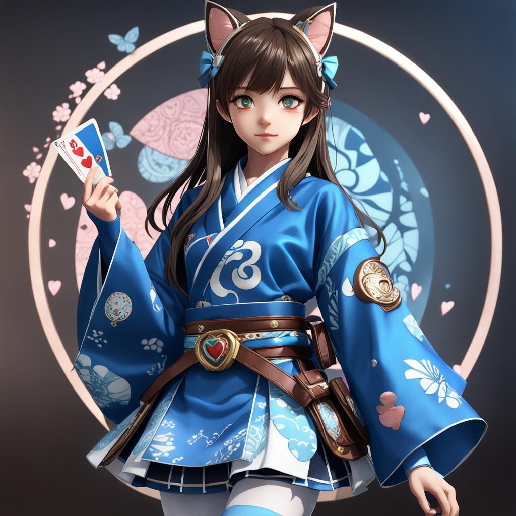 Kamen Rider Alice in Wonderland Kimono