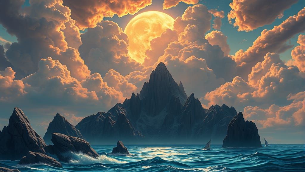 Epic Dreamcore Poster in Hyper-Detailed Style