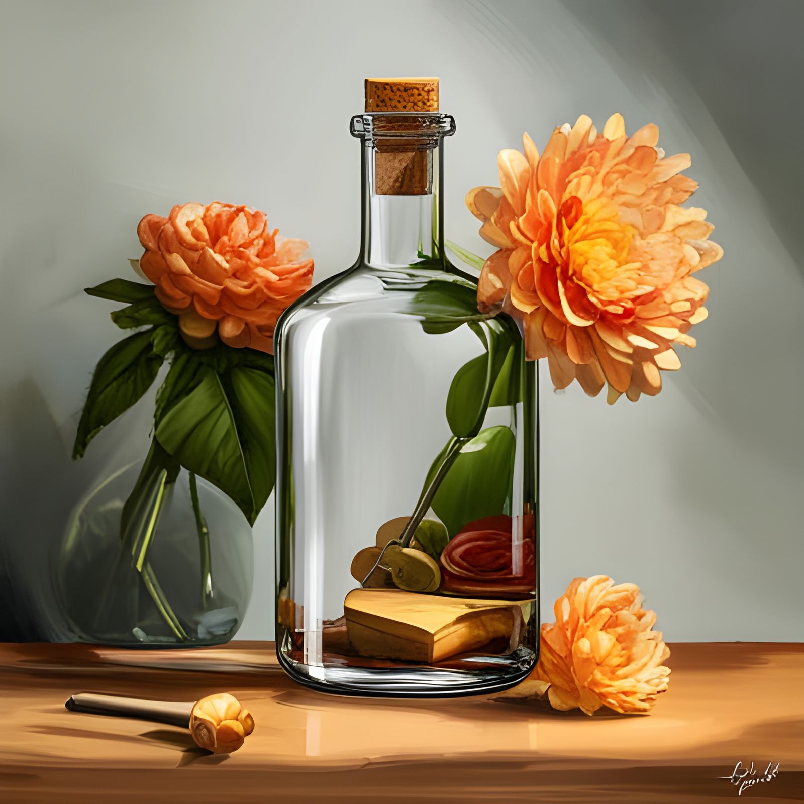 Guitar in a Bottle: Hyperrealistic Graffiti Art