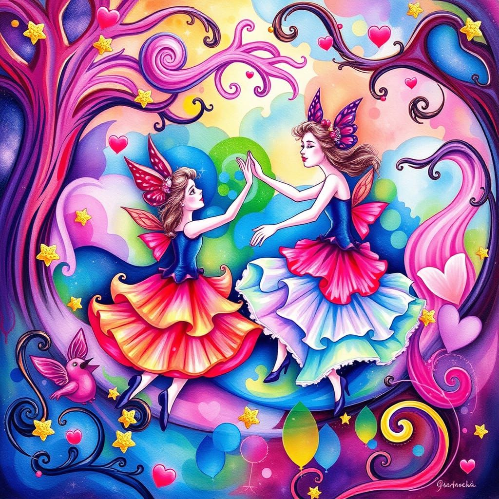 Dance of the Sugar Plum Fairies in Candyland