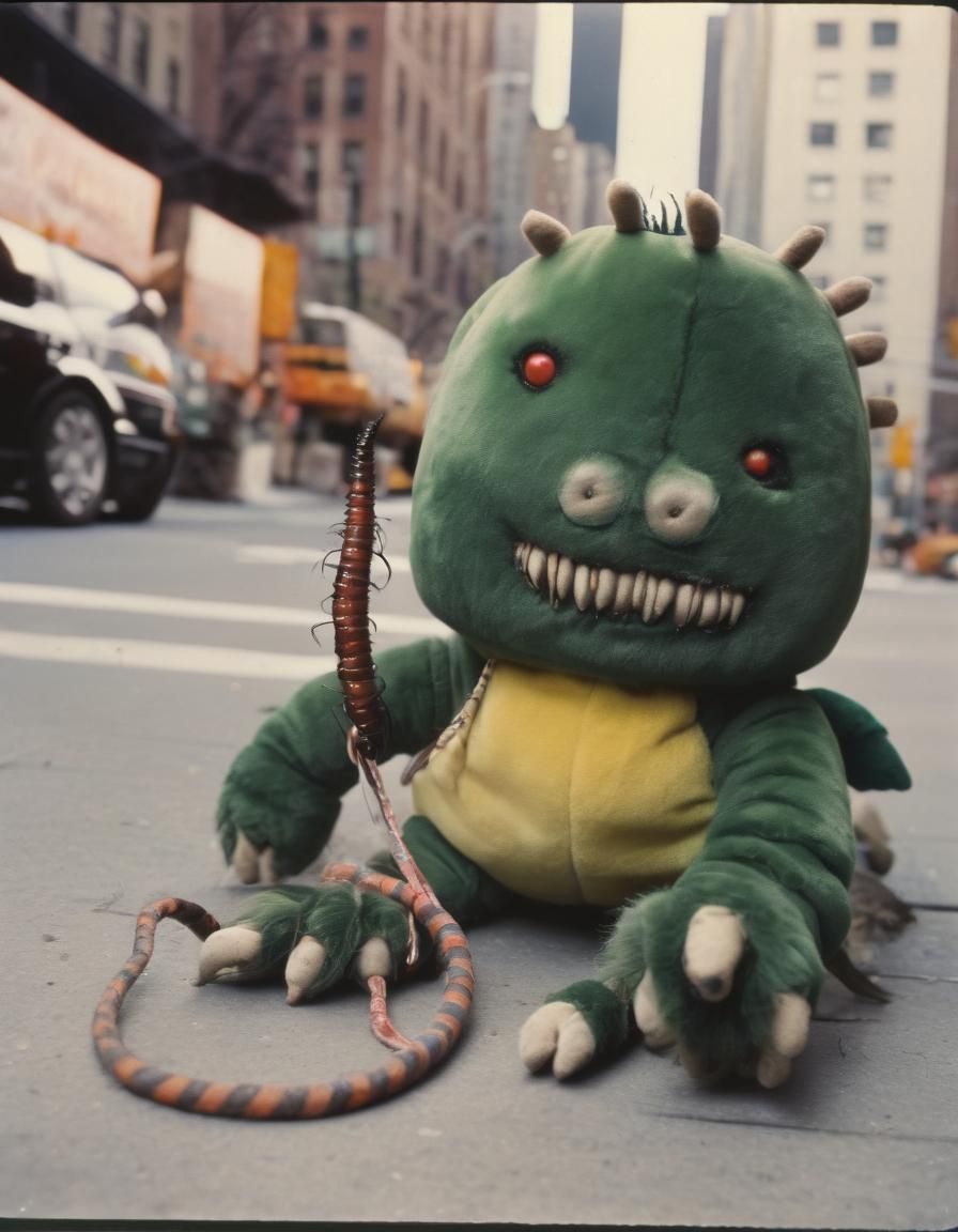 Centipede on a leash