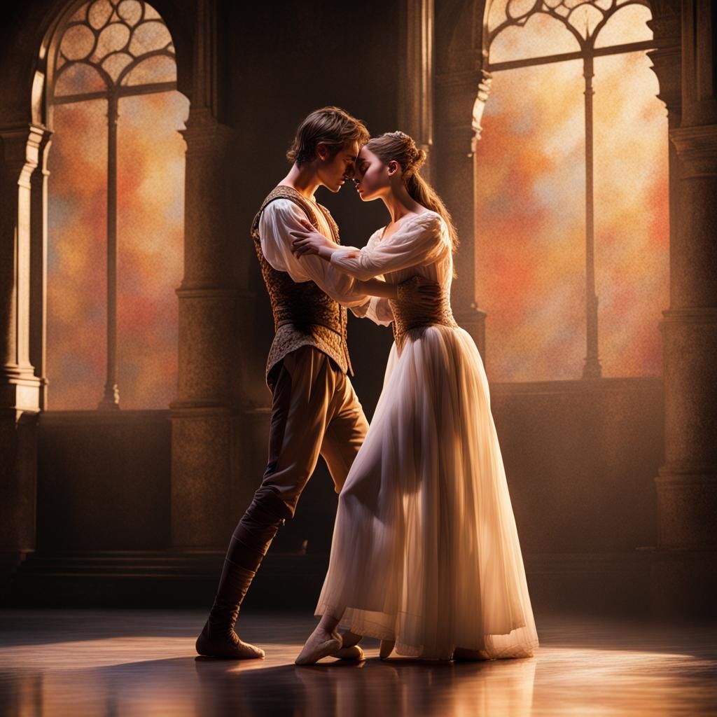 Romeo and Juliet Ballet: Dramatic Stage Performance