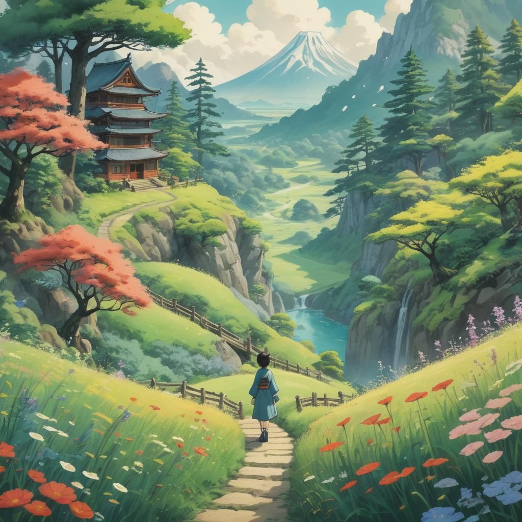 Anime landscape