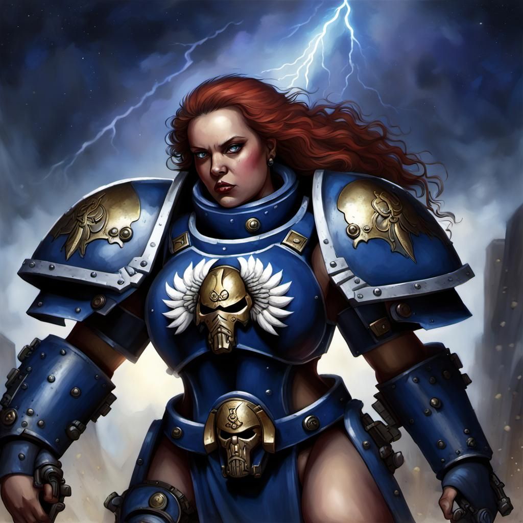 female space marine