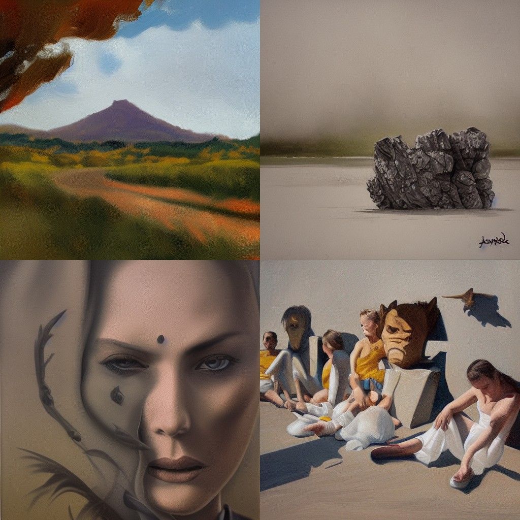 Photorealistic Portrait with Dramatic Lighting