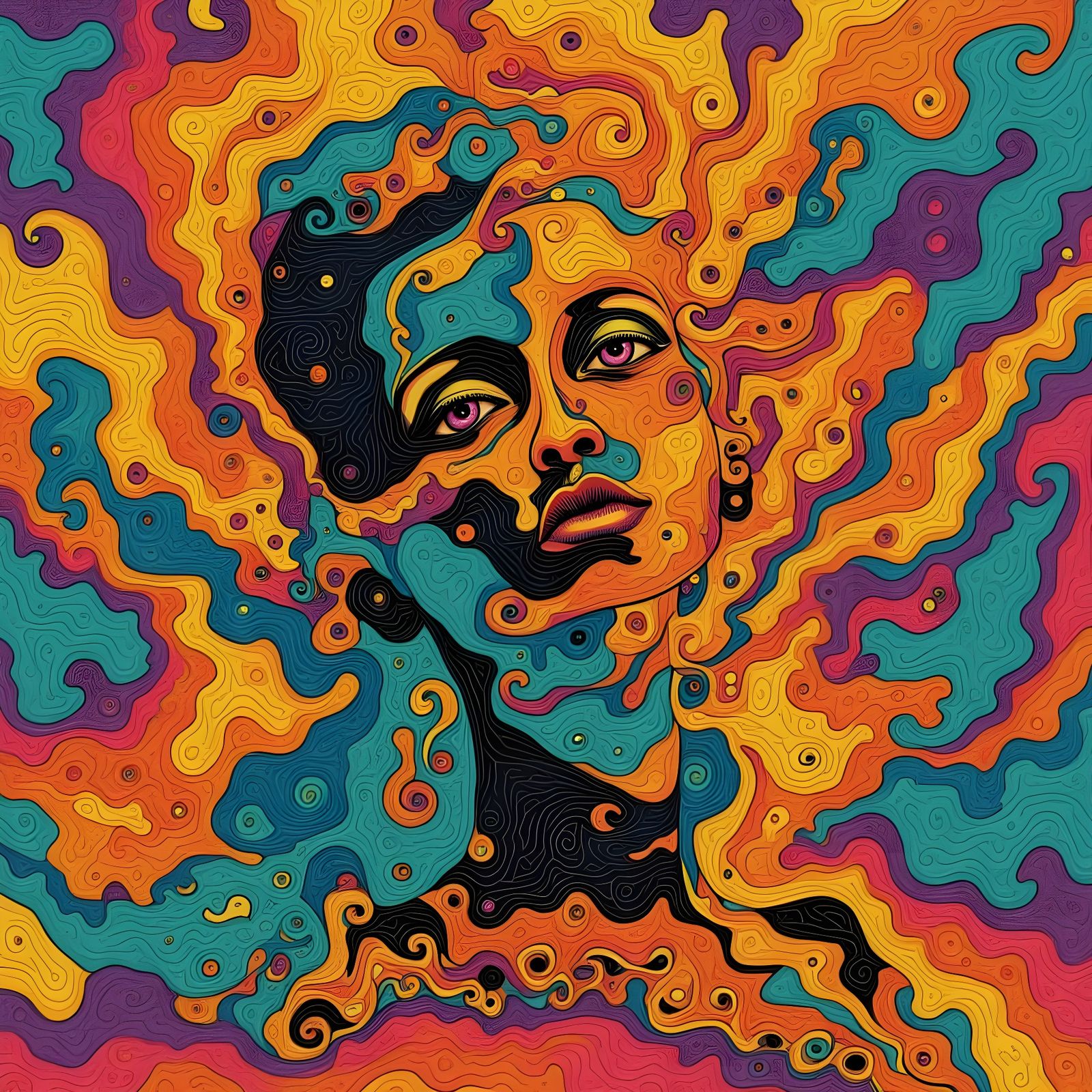 A Futuristic Cityscape in Low Poly Style