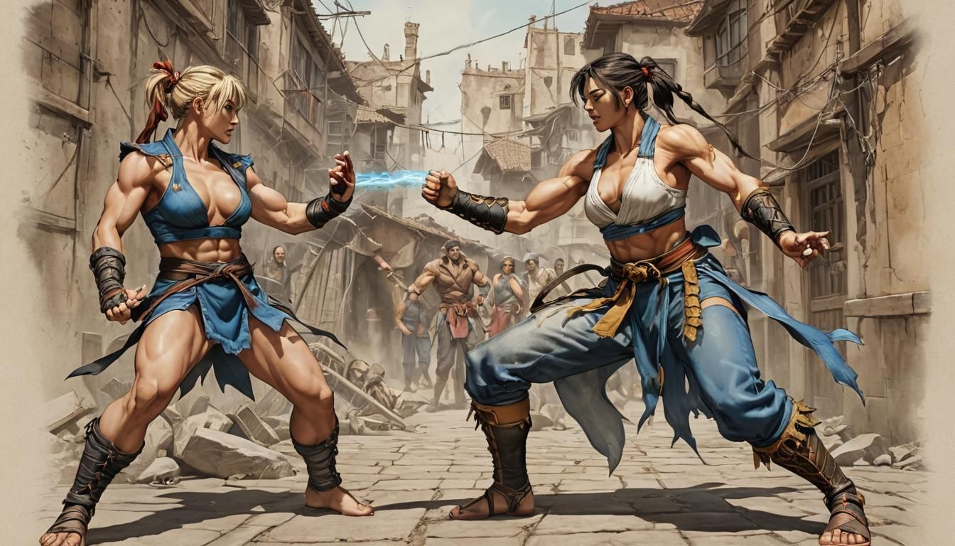 Street Fighter vs Mortal Kombat: High Stakes Fight