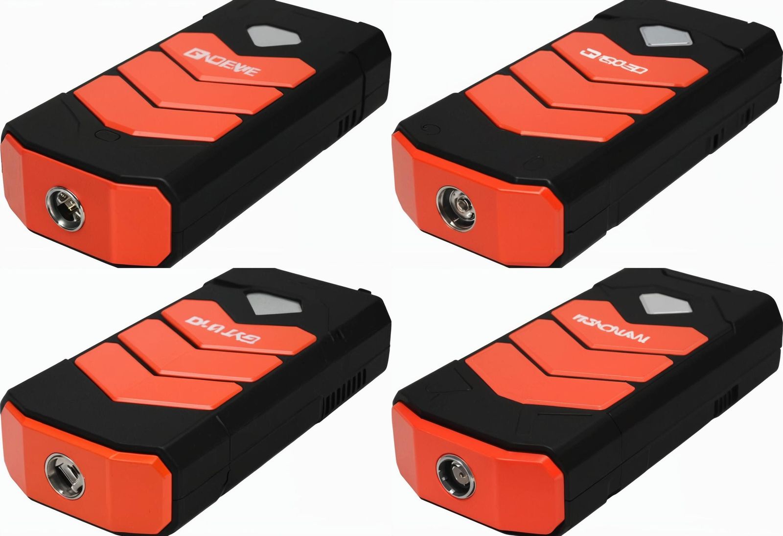 Tech-Oriented Car Jump Starter Advertisement Banner