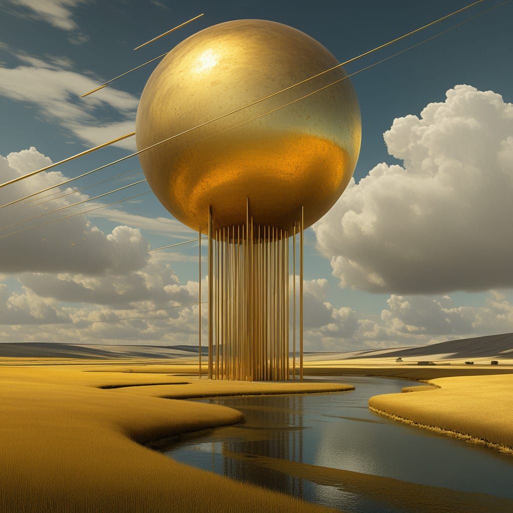 Orb: In a marsh... a delta in the river