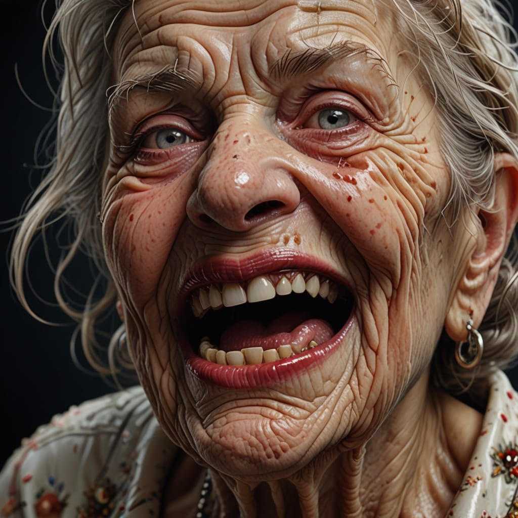 Rotting Beauty in a Wet Kiss