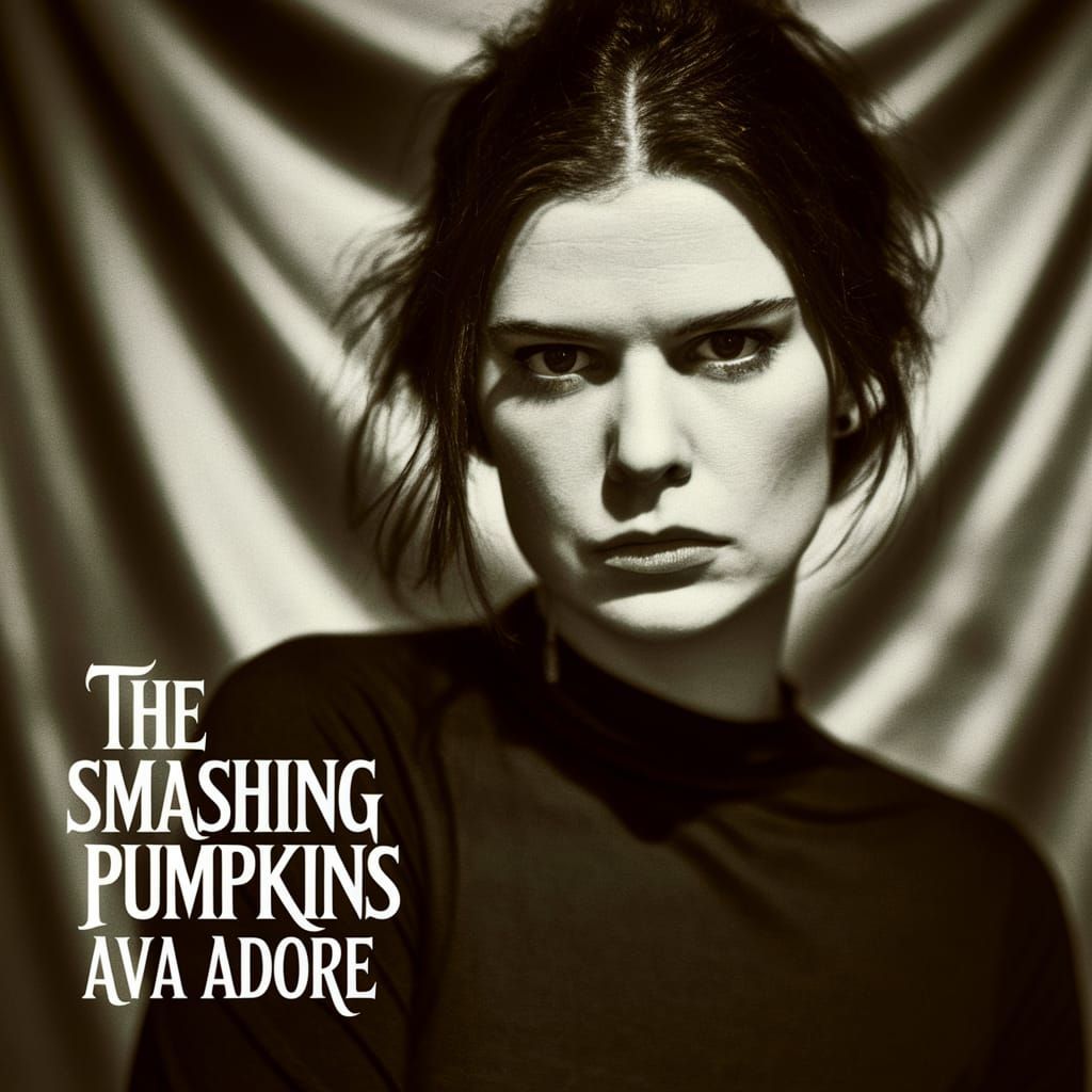 Gothic Portrait of Amy Wesson in Sepia Tones