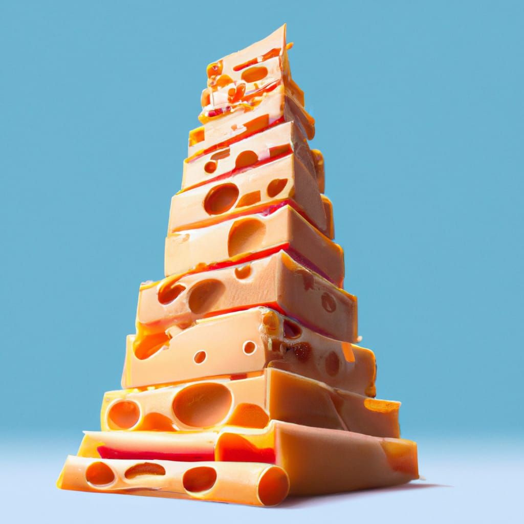 Giant Cheese Tower in Ultra-HD 5D