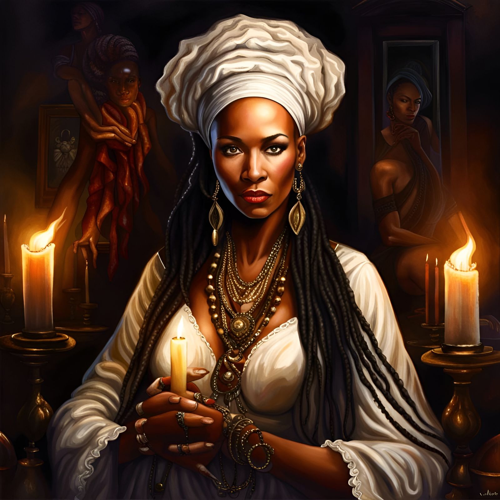 New Orleans Creole Voodoo Priestess Marie Laveau