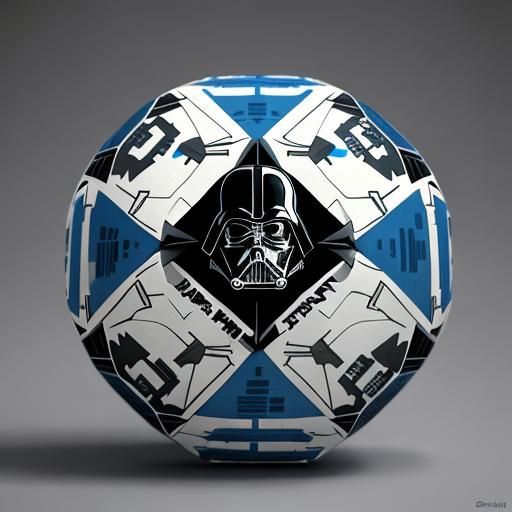 Star Wars Characters Play Soccer: Origami Papercraft